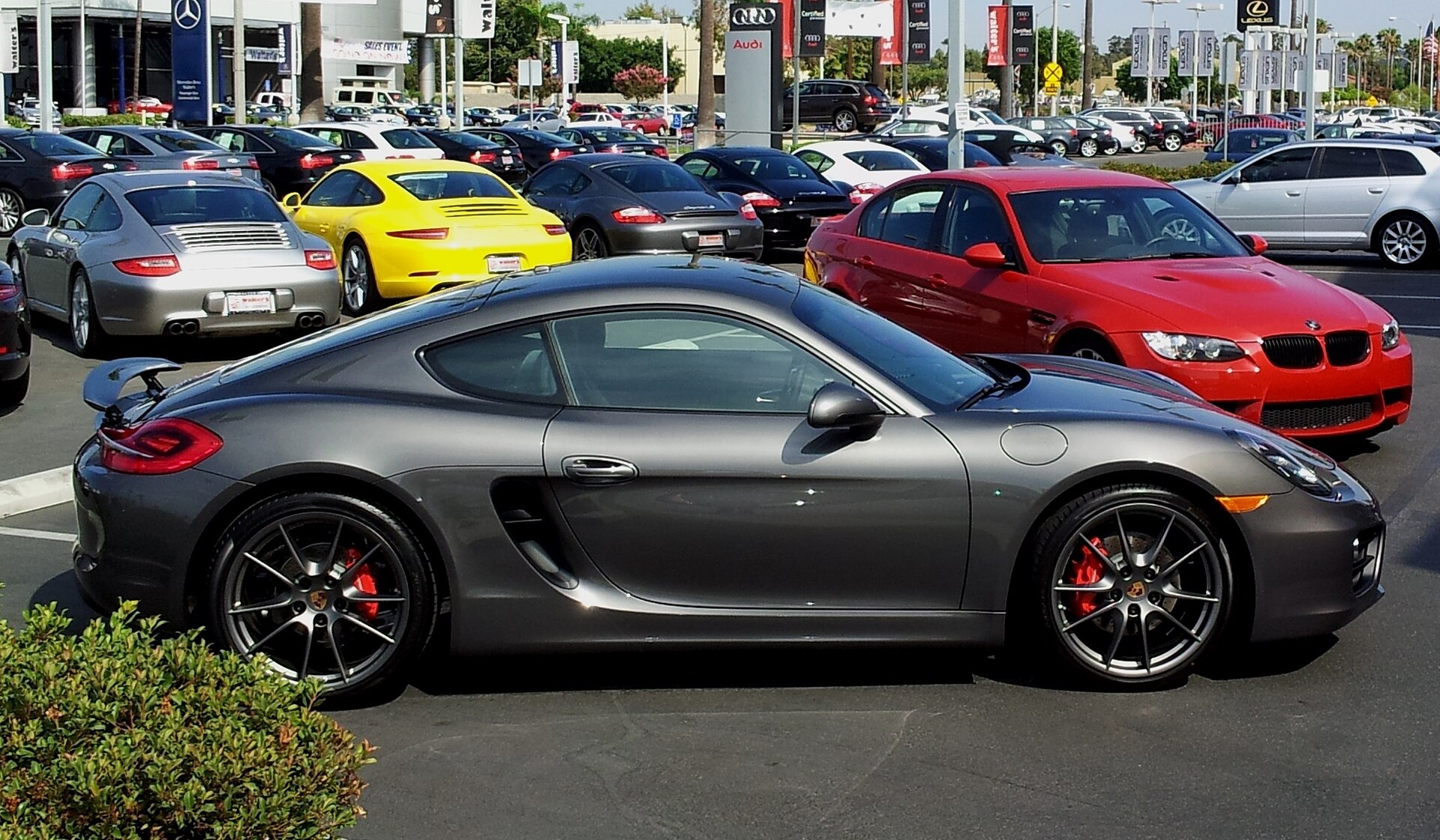 保时捷 981 Cayman S 轿跑