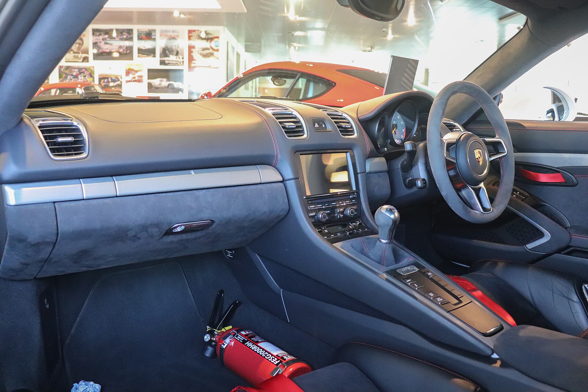 保时捷 Cayman GT4 981 内饰