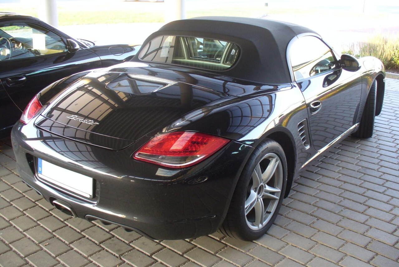 987.2 Boxster 车尾